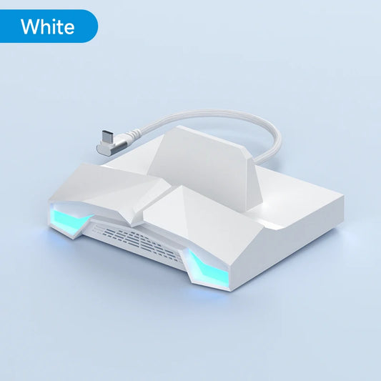 ROG Ally/Steam Deck/Switch/Oled Dock 6 in 1 Universal Docking Station with 4K HDMI 2.5G RJ45 100W PD RGB Light USB C Hub