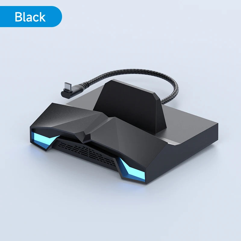 ROG Ally/Steam Deck/Switch/Oled Dock 6 in 1 Universal Docking Station with 4K HDMI 2.5G RJ45 100W PD RGB Light USB C Hub